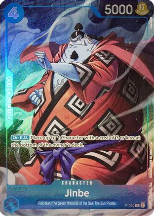 Jinbe (Seven Warlords of the Sea Binder Set) [One Piece Promotion Cards] Promo