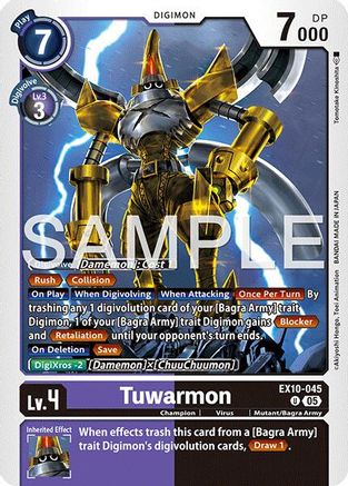 Tuwarmon  (EX10-045) [Sinister Order]