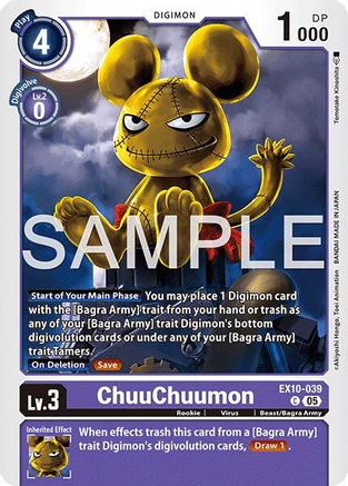 ChuuChuumon  (EX10-039) [Sinister Order]
