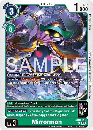 Mirrormon  (EX10-016) [Sinister Order]