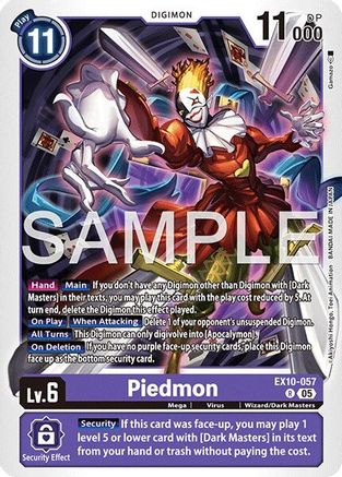 Piedmon  (EX10-057) [Sinister Order] Foil