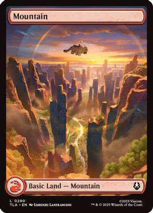 Mountain (290) (TLA-290) - Avatar: The Last Airbender Foil