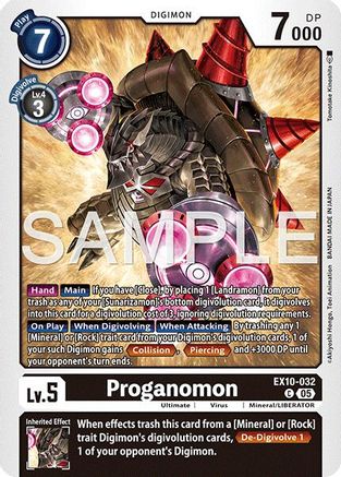 Proganomon  (EX10-032) [Sinister Order]