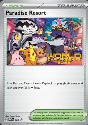 Paradise Resort (World Championships 2025) 224/null [SV Scarlet & Violet Promo Cards]