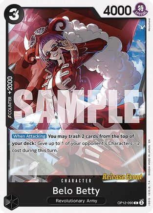 Belo Betty [Legacy of the Master Release Event Cards] Common