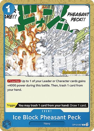 Ice Block Pheasant Peck [Legacy of the Master Release Event Cards] Common