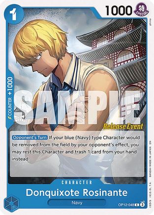 Donquixote Rosinante (048) [Legacy of the Master Release Event Cards] Common