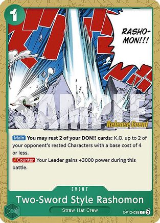 Two-Sword Style Rashomon [Legacy of the Master Release Event Cards] Common