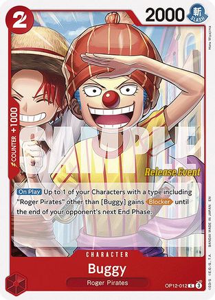 Buggy (012) [Legacy of the Master Release Event Cards] Common