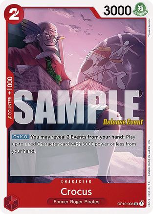 Crocus [Legacy of the Master Release Event Cards] Uncommon