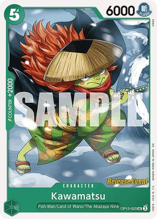 Kawamatsu [Legacy of the Master Release Event Cards] Uncommon