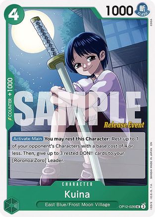 Kuina [Legacy of the Master Release Event Cards] Uncommon