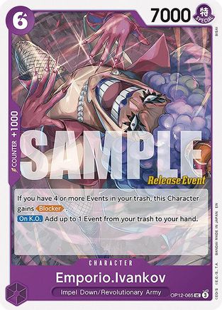 Emporio.Ivankov (065) [Legacy of the Master Release Event Cards] Uncommon