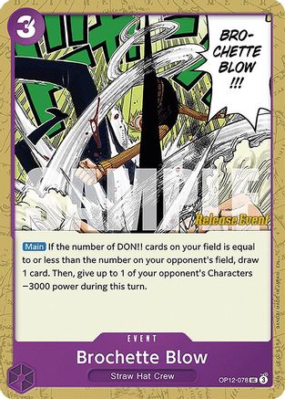 Brochette Blow [Legacy of the Master Release Event Cards] Uncommon