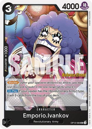 Emporio.Ivankov (084) [Legacy of the Master Release Event Cards] Uncommon