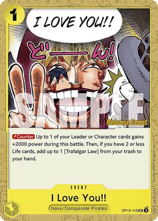 I Love You!! [Legacy of the Master Release Event Cards] Uncommon