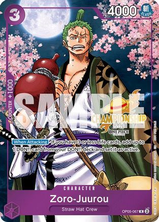 Zoro-Juurou (CS 25-26 Event Pack) [One Piece Promotion Cards] Rare