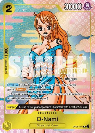 O-Nami (CS 25-26 Event Pack) [One Piece Promotion Cards] Rare