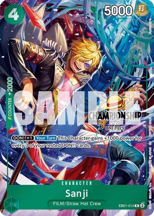 Sanji (CS 25-26 Celebration Pack) [One Piece Promotion Cards] Rare