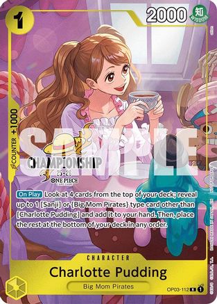 Charlotte Pudding (112) (CS 25-26 Celebration Pack) [One Piece Promotion Cards] Rare
