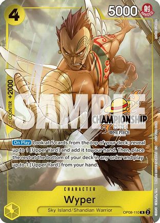 Wyper (CS 25-26 Celebration Pack) [One Piece Promotion Cards] Rare