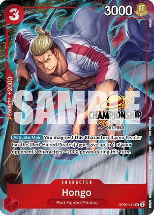 Hongo (CS 25-26 Celebration Pack) [One Piece Promotion Cards] Uncommon