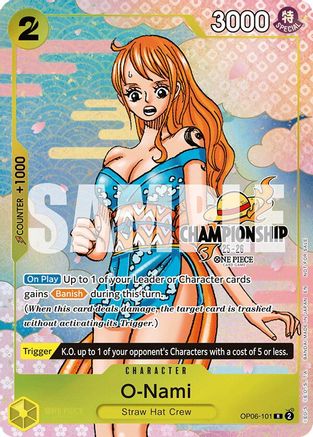 O-Nami (CS 25-26 Event Pack Finalist Ver.) [One Piece Promotion Cards] Rare