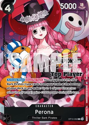 Perona (CS 25-26 Top Player Pack) [One Piece Promotion Cards] Common