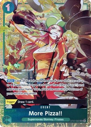 More Pizza!! (Premium Card Collection -Best Selection Vol. 4-) [One Piece Promotion Cards] Uncommon