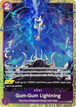 Gum-Gum Lightning (Premium Card Collection -Best Selection Vol. 4-) [One Piece Promotion Cards] Uncommon