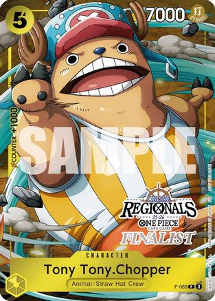 Tony Tony.Chopper (Online Regional Finalist Card Set 2025 Vol.2) [One Piece Promotion Cards] Promo