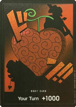 DON!! Card (Op-Op Fruit) (Devil Fruits Collection Vol. 3) [One Piece Promotion Cards] DON!!