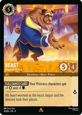 Beast - Gracious Prince (4/204) Fabled (Cold Foil)