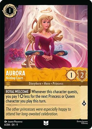 Aurora - Holding Court (6/204) Fabled (Cold Foil)