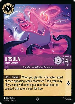 Ursula - Voice Stealer (44/204) Fabled (Cold Foil)
