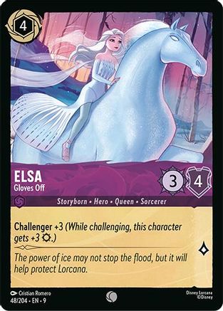 Elsa - Gloves Off (48/204) Fabled (Non-Foil)