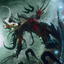 Vraan, Executioner Thane // Vraan, Executioner Thane (AONE-024) - Phyrexia: All Will Be One Art Series (Borderless) Foil