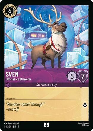 Sven - Official Ice Deliverer (56/204) Fabled (Cold Foil)