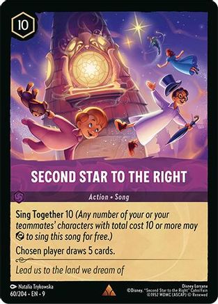Second Star to the Right (60/204) Fabled (Cold Foil)