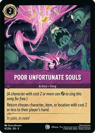 Poor Unfortunate Souls (61/204) Fabled (Cold Foil)