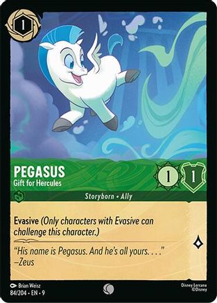 Pegasus - Gift for Hercules (84/204) Fabled (Non-Foil)