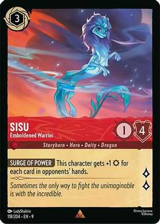 Sisu - Emboldened Warrior (118/204) Fabled (Cold Foil)