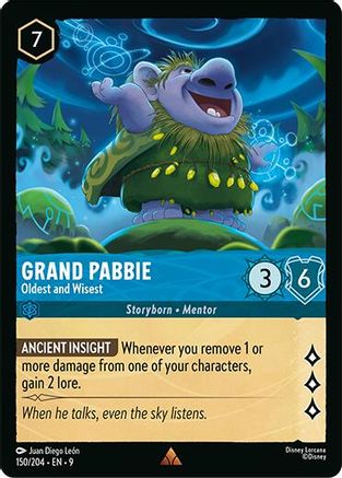Grand Pabbie - Oldest and Wisest (150/204) Fabled (Non-Foil)