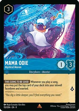 Mama Odie - Mystical Maven (152/204) Fabled (Cold Foil)