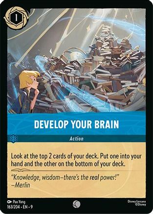 Develop Your Brain (163/204) Fabled (Cold Foil)