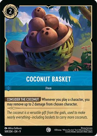 Coconut Basket (169/204) Fabled (Cold Foil)