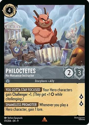 Philoctetes - No-Nonsense Instructor (171/204) Fabled (Cold Foil)