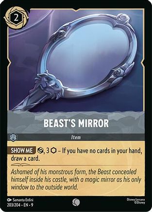 Beast's Mirror (203/204) Fabled (Cold Foil)