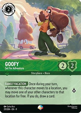 Goofy - Set for Adventure (Epic) (211/204) Fabled ()