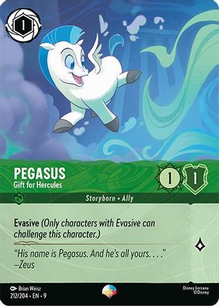 Pegasus - Gift for Hercules (Epic) (212/204) Fabled ()